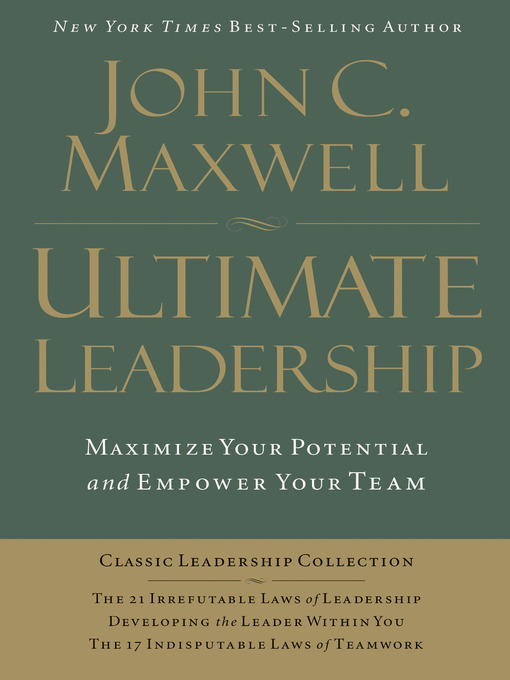 Title details for Ultimate Leadership by John Maxwell - Wait list